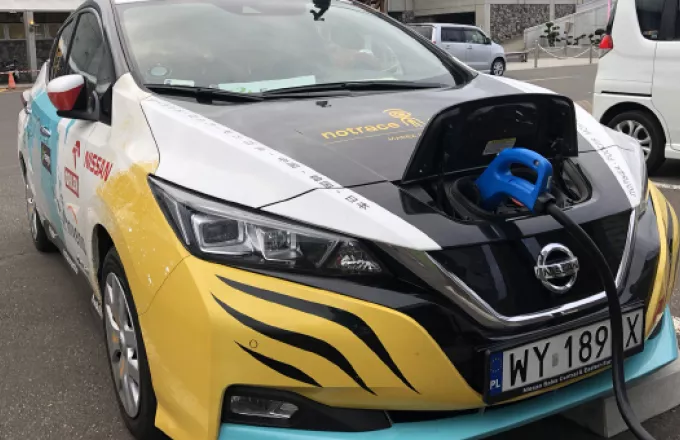 VIDEO: Ταξίδι με το ηλεκτρικό Nissan Leaf για 16.000 χλμ.