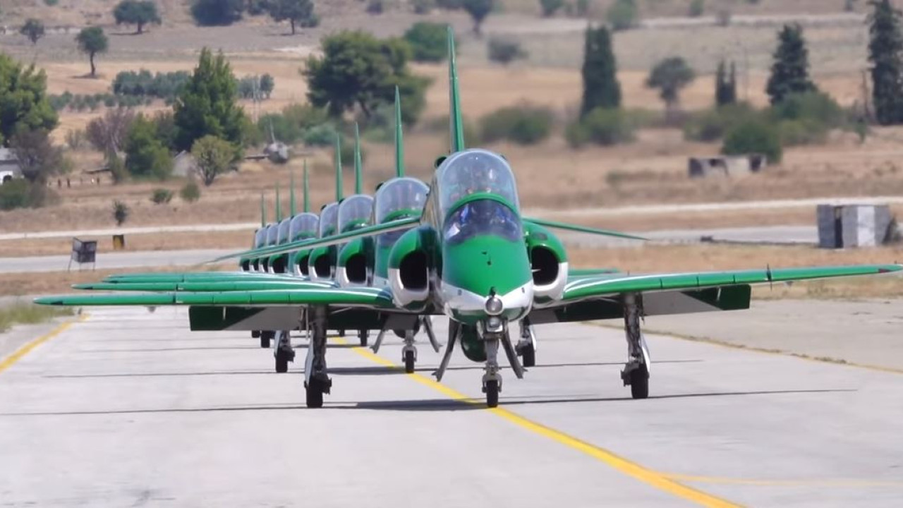 Τα εντυπωσιακά Saudi Hawks στην Τανάγρα για την Athens Flying Week 2023 (βίντεο) 