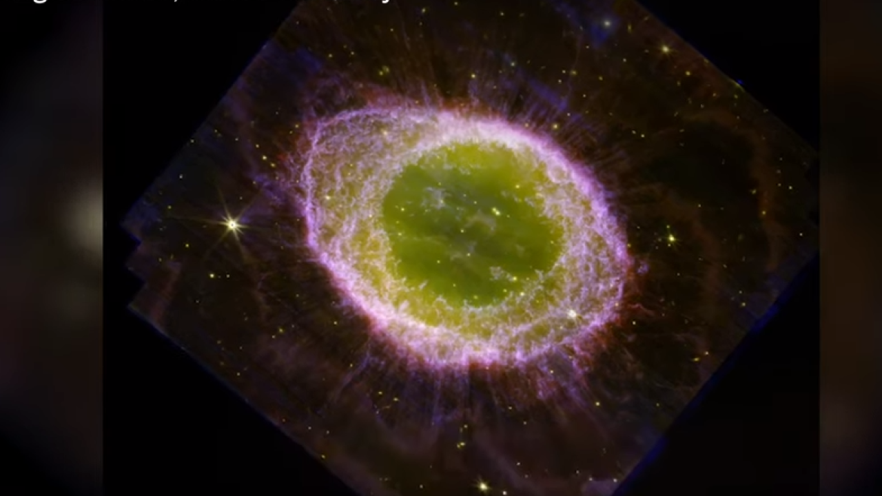 Εντυπωσιακές εικόνες από τον θάνατο ενός μακρινού άστρου μέσα από το James Webb (Βίντεο)
