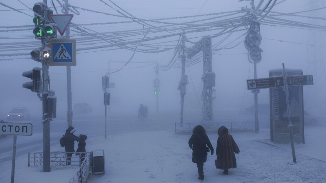 Siberia The Temperature Dropped To 58 Degrees Celsius News Bulletin 247   Siberia 