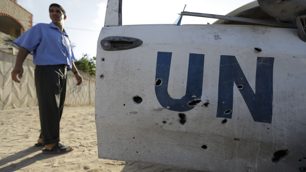 Εργαζόμενη λέει ότι χτυπήθηκε η αυτοκινητοπομπή της Unicef στη Γάζα