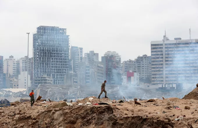 Ο πρόεδρος του Λιβάνου λέει όχι σε διενέργεια διεθνούς έρευνας για την έκρηξη στη Βηρυτό